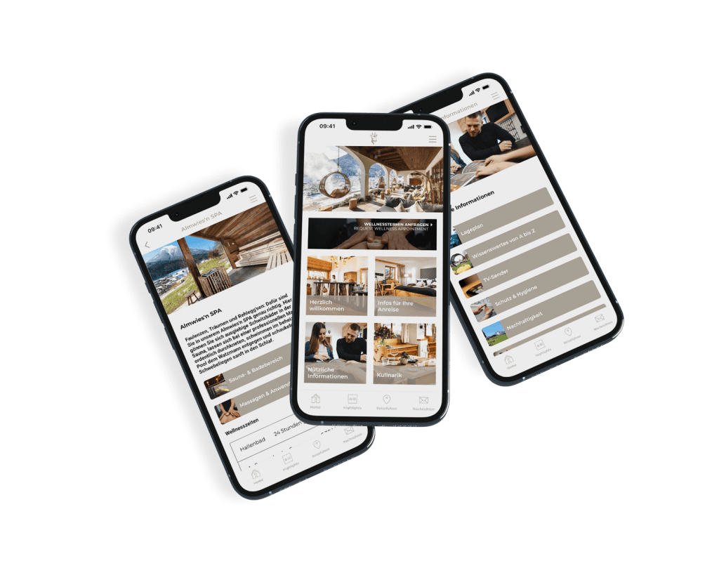 Gästeinformation Digitale Gästemappe